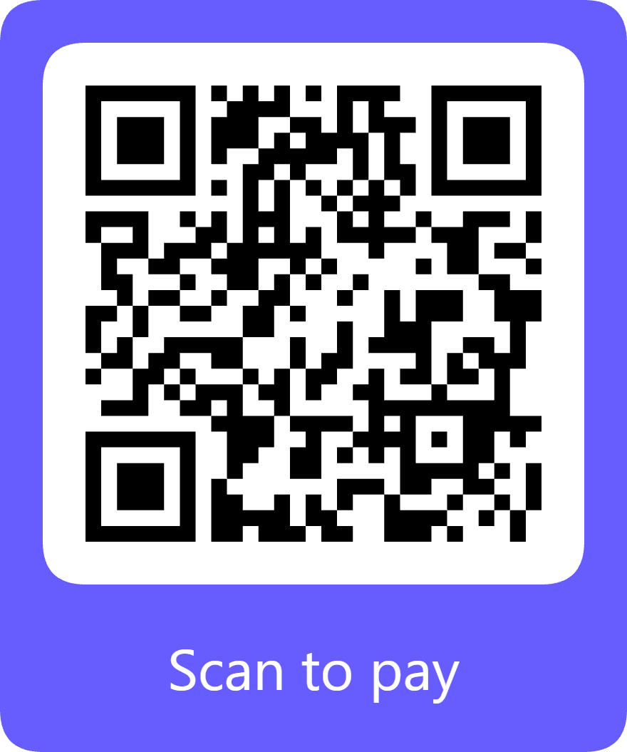 Stripe QR code for PALS Original full payment
